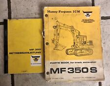 Handbuch Betriebsanleitung MF 350 S Bagger Raupenbagger