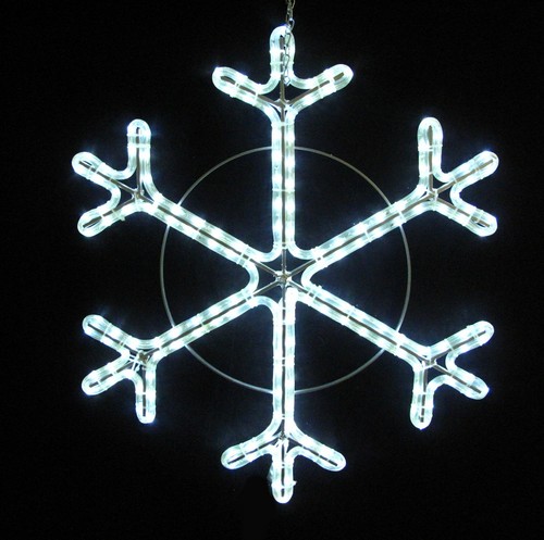 Led schneeflocke eiskristall - led,