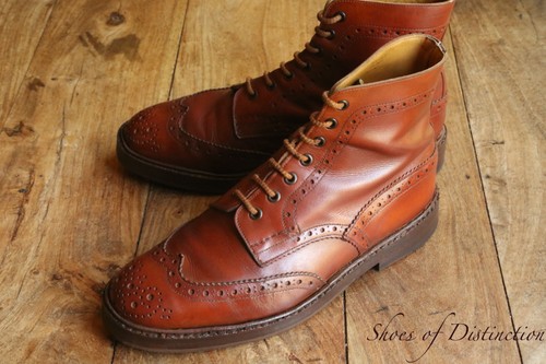 Tricker braun leder derby - tricker's,