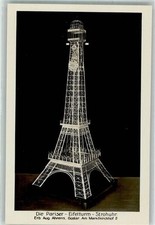 39997303 - 3380 Goslar Pariser Eiffelturm Strohuhr Aug. Ahrens Am Marktkirchhof