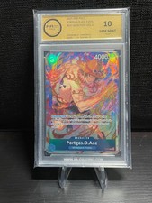 Portgas.D.Ace P-074 Best Selection Vol. 3 AA-Grading 10 Gem Mint