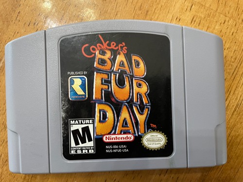 Conkers bad fur day - bad, nintendo
