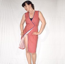 Rotes Wickel Minikleid* S-M *