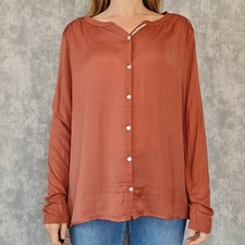 Satin Bluse 44 XXL Street One