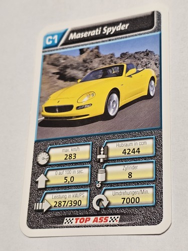 Maserati spyder gelb - maserati,