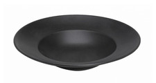 Pastateller 27 cm tief schwarz