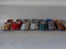 7 x Wiking VW Käfer 1300  Cabrio  1:87 Prima erhalten
