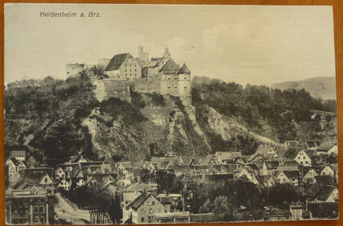 Heidenheim brenz 1909 - brenz,