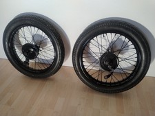 NSU OSl 251 , 351 Räder Komplett mit Tachoantrieb undBarum 3.25 x 19