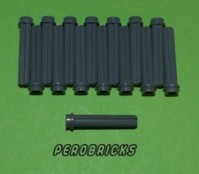 Lego Technic Technik 15 Kreuzstangen mit Stopper 3lang #6587 neu-dunkelgrau