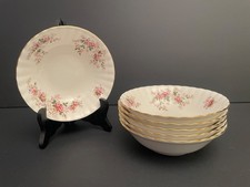 6 Unused Bone China Cereal