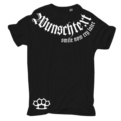Shirt wunschtext smile now - t-shirt,
