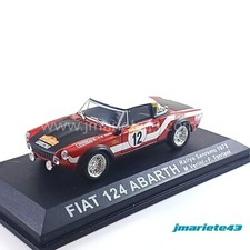 Fiat 124 Abarth #12 M. Verini - F. Torriani Rally SanRemo 1973 1:43