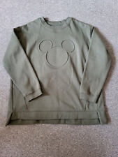 Pullover in Khaki mit Mickey Mouse Druck Größe XXXL vin Disney C&A
