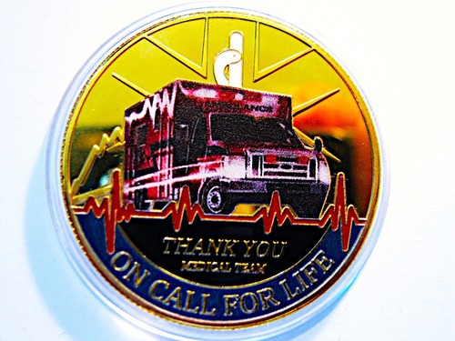 Farbmedaille rettungswagen - farbmedaille,