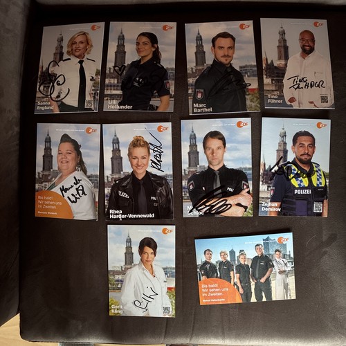 Autogrammkarten notruf - 12,