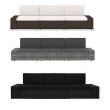 3-Sitzer Modular Sofa Poly