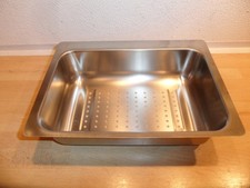 Multifunktionsschale Abtropfsieb Resteschale Blanco Matra 6 S  Spüle 280x198 mm