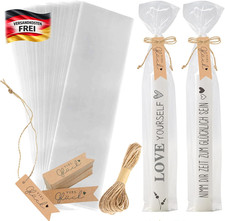 Cellophantüten 32x10cm mit