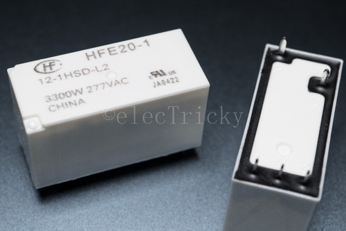 Hongfa hfe20 relais 12v - 2, x