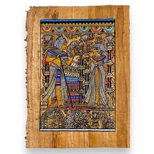 Schöner Papyrus Ägypten 30x22cm Handarbeit Fachgeschäft Le Scribe Hurghada TOP