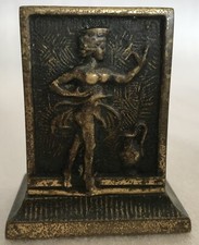 Alter Streichholzschachtel-Halter aus Messing 50er/60er Jahre – Vintage