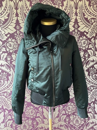 Moncler coronide grüne satin - moncler,