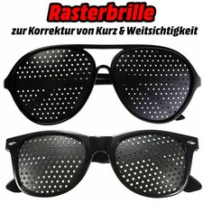 Rasterbrille Sehkorrektur