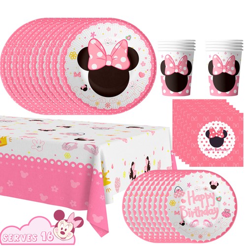 Minnie mouse kinder party deko - minnie,