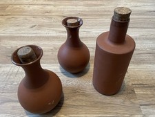 Tongeschirr 3 Flaschen für Reenactment / Larp