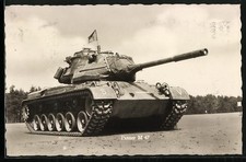 Ansichtskarte Panzer M 47 unserer Bundeswehr 