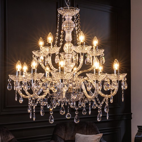 Pompöser kronleuchter crystal - pompöser,