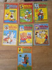 7 Comic Micky Vision Hefte Gebraucht
