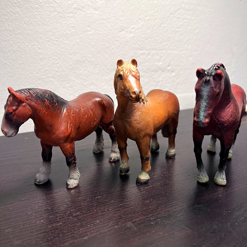 Pferd figuren set bullyland - 3x, pferd-figuren