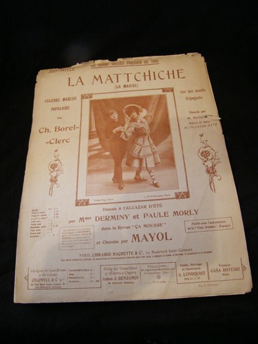 Partitur die mattchiche mayol - partitur,