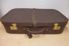 50er 60er  Koffer Leder