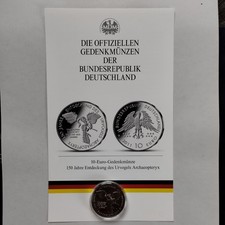10 Euro-Gedenkmünze, 150 Jahre Entdeckung des Urvogels Archaeopteryx, 2011