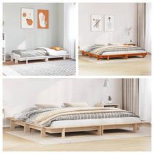 Massivholzbett ohne Matratze