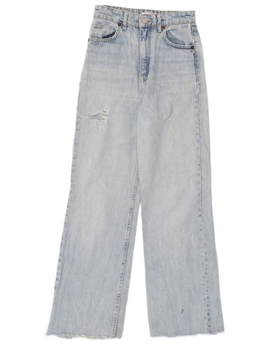 Zara damen distressed straight - zara,