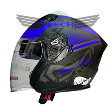 Jethelm Monkey schwarz Matt