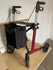 Rollator vital Classic 62 - klappbar - höhenverstellbar - rot -