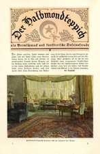 Halbmond Teppichwerke Oelsnitz XL Bericht 1933 mit 24 Seiten 37 Abb. Teppich