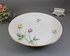 Thomas Gloriana, W. Wagenfeld - Suppenteller 20 cm. Goldrand, Rosen, Rillen