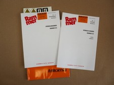 Ramb Rammer 355 Hydraulikhammer Bedienungsanleitung Ersatzteilliste ca. 2014