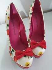 Ladystar By Daniela Katzenberger Schuhe 39 High Heels Pumps Kirschen Rockabilly