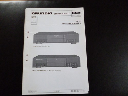Original service manual - original,
