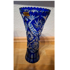 Cristall bleikristall glasvase - cristall,