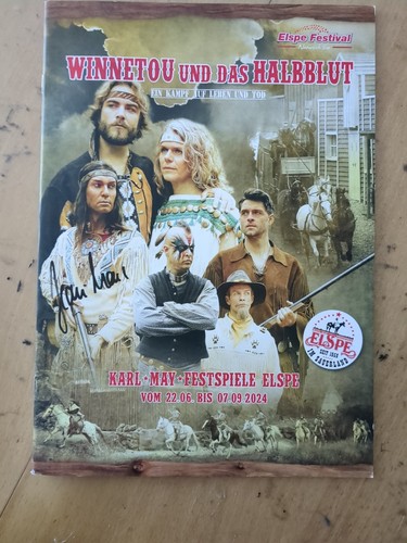 Orginales autogramm winnetou - orginales,