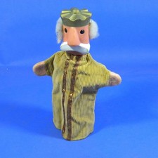 Handpuppe Kaspertheater original DDR Figur König Sandmann und Co.