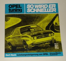 Tuning -Anleitung Opel Ascona